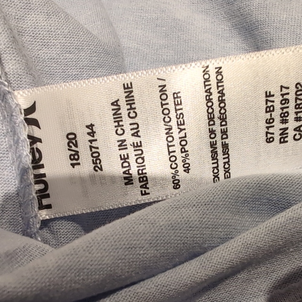 Youth 18/20: Hurley 2 pack T shirts - Picture 6 of 6